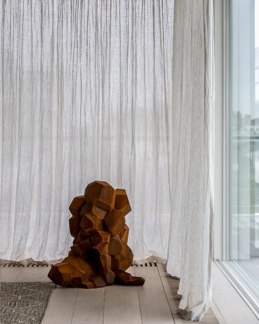 Proud of all our magical curtain projects ♡

Our 100% linen curtains in a seaside residential project by @promanys

Curtains slightly kissing the floor, connecting floor to ceiling in a subtle and calm way. Always looking for the best way to dress your home or project.

From A to Z, from weaving, to finishing, to the installation by Verilin.

Get in touch to discover the possibilities in our showroom or fix your appointment on site.

Picture by @cafeine