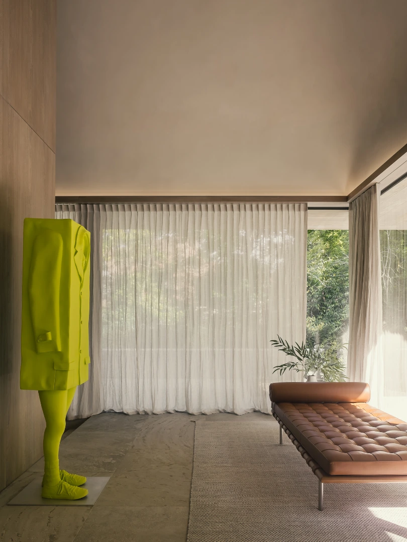 VC House Knokke

Verilin dressed the complete home with custom-made window decoration. A mix of 100% linen curtains with build-in coloured rails and other window solutions such as woodweaves and blinds...

From measuring, till final installation by our team of craftsmen. 

Curious what we can do for your project ?
Contact Ilse@verilin.be and fix your appointment in our showroom.

Architect @simondeburbure 
Picture by @cafeine
Window decoration @verilinbelgium
Interior @de.coene 
Coordination @wbuild.be
Built by @bouwwerken_lammertyn