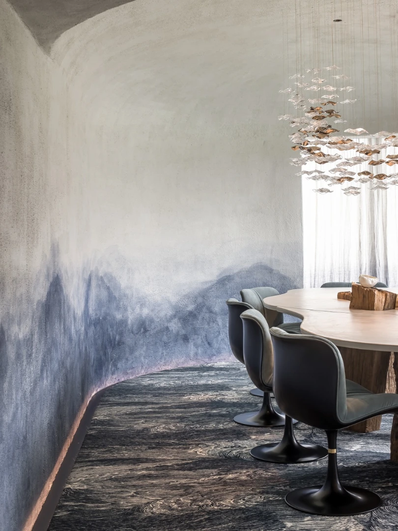 @dunasdine private dining 

An unique seaside hospitality project dressed with custom-made table linen and custom-woven gradient curtains...

We love to match the curtains with the interior and enhance the complete  experience with personalized linen. 

A wonderful collaboration with @grain_designoffice 

Photography by @cafeine 

Get in touch with ilse@verilin.be to fix your appointment or discover our possibilities ♡