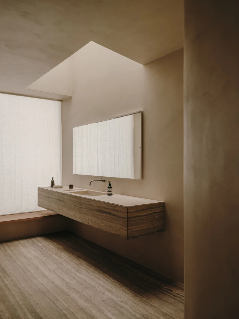 A beautiful mix of textures...
Clean lines and soft materials 🤍

Project Loui in Paris dressed with textured, stonewash linen panels and custom-made curtains...

Our timeless linen is a perfect match with the minimalist architecture and interior.

It blends perfectly with the natural stone and wood elements in the space.

Let´s meet and hear about your project !
Contact ilse@verilin.be 

Interior by @holzrausch_official 
Photography by @salvalopez